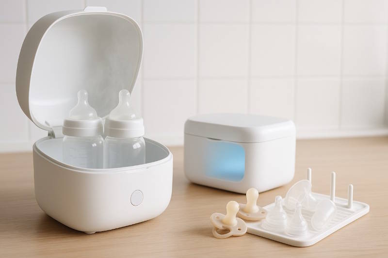 kemikaliefri sterilisator til babyflasker